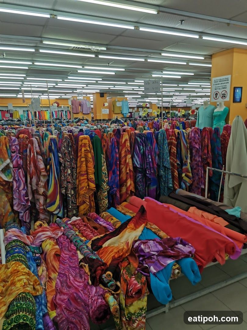 Fabric Store Interior