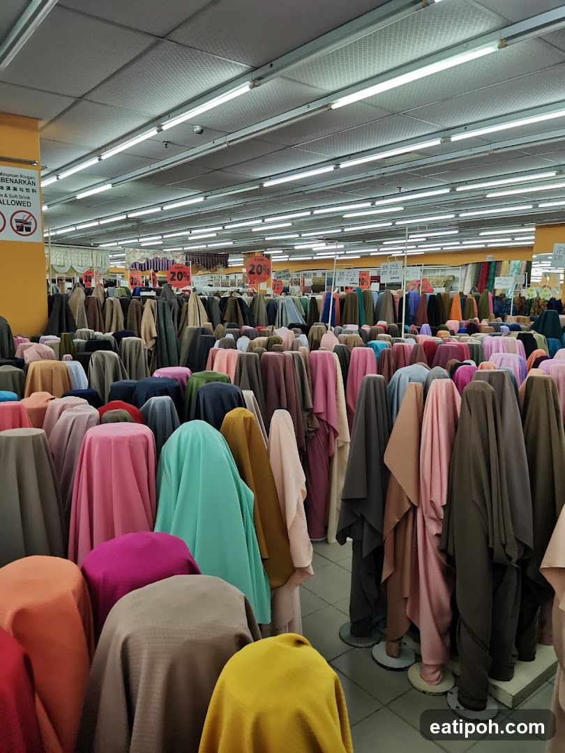 Fabric Store Interior