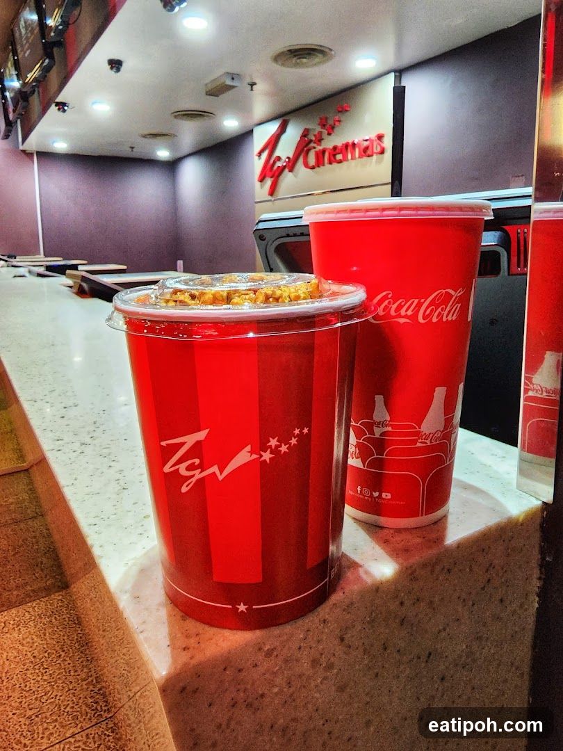 TGV Cinemas concession area