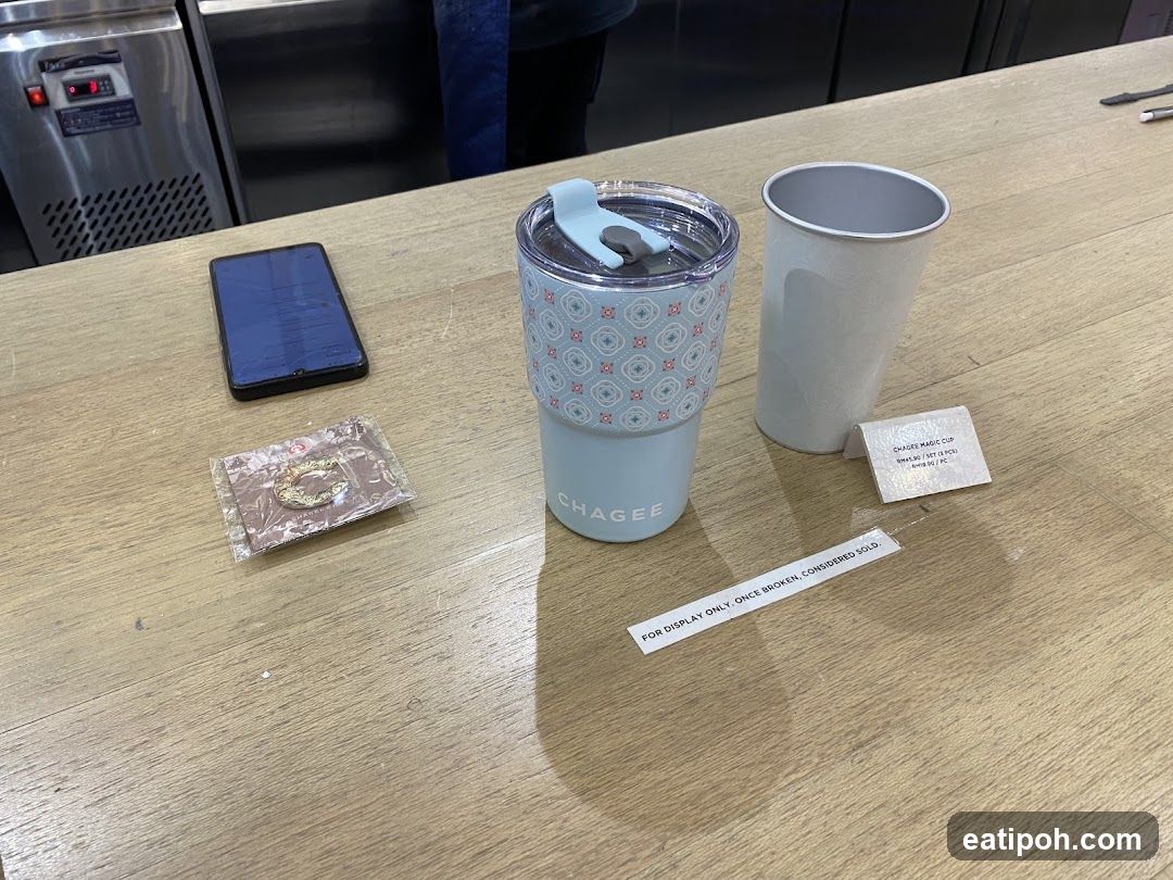 Display Area at Chagee Store