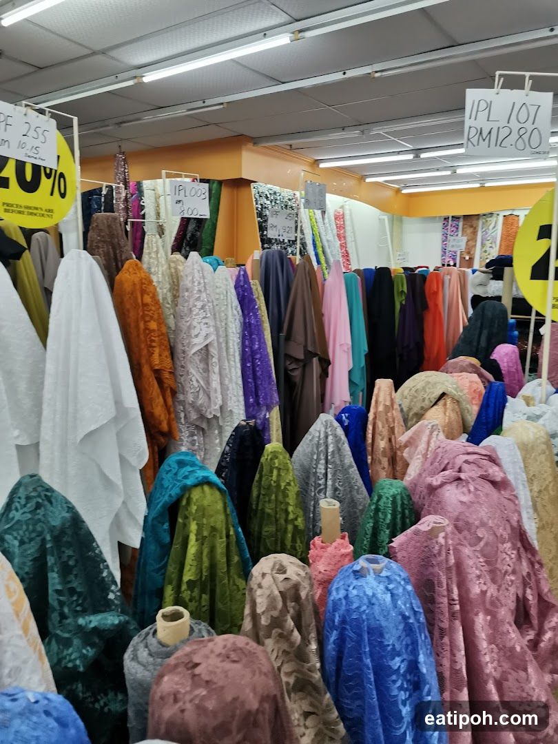 Fabric Store Interior