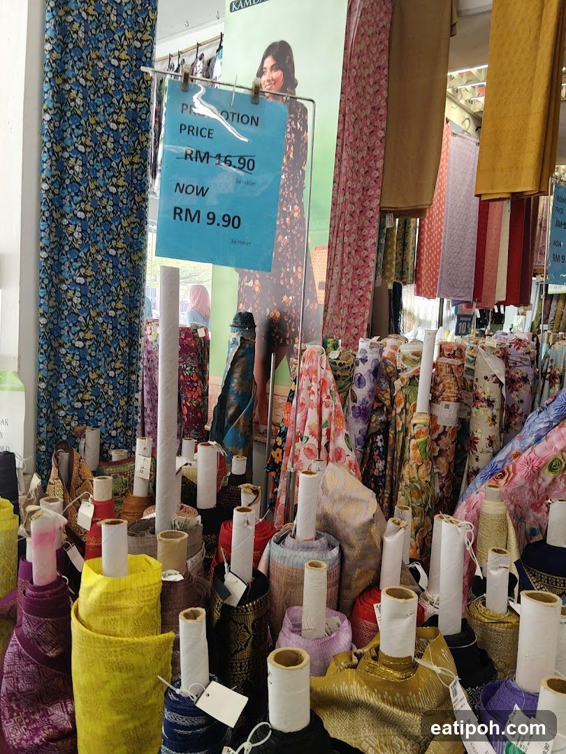 Fabric Store Interior