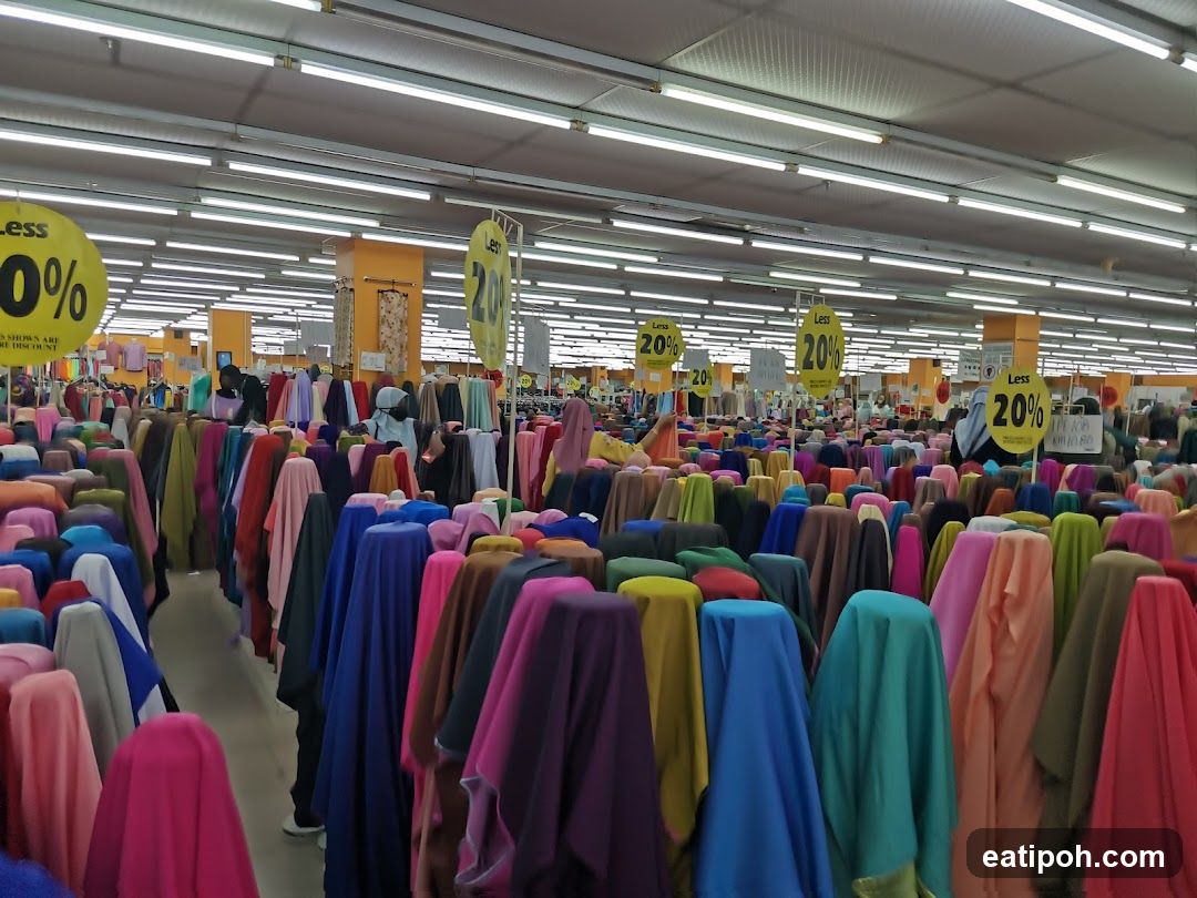 Fabric Store Interior