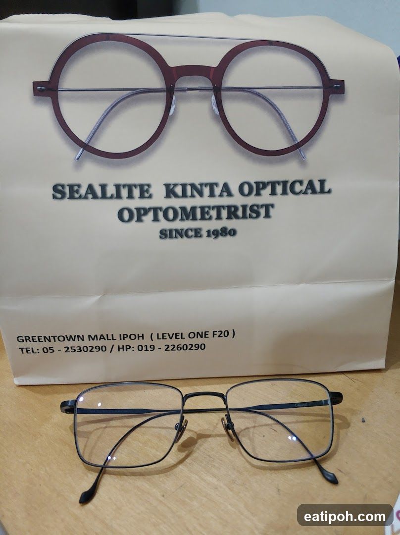 Sealite Kinta Optical Optometrist promotional material