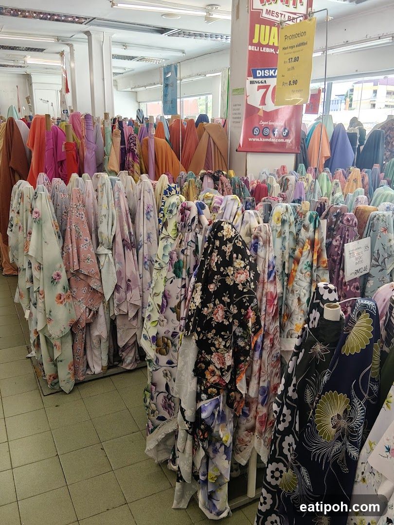 Fabric Store Interior