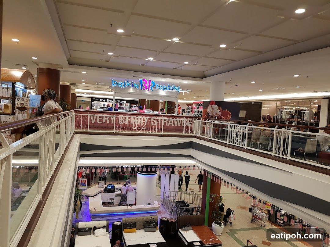 Shopping Mall Interior View