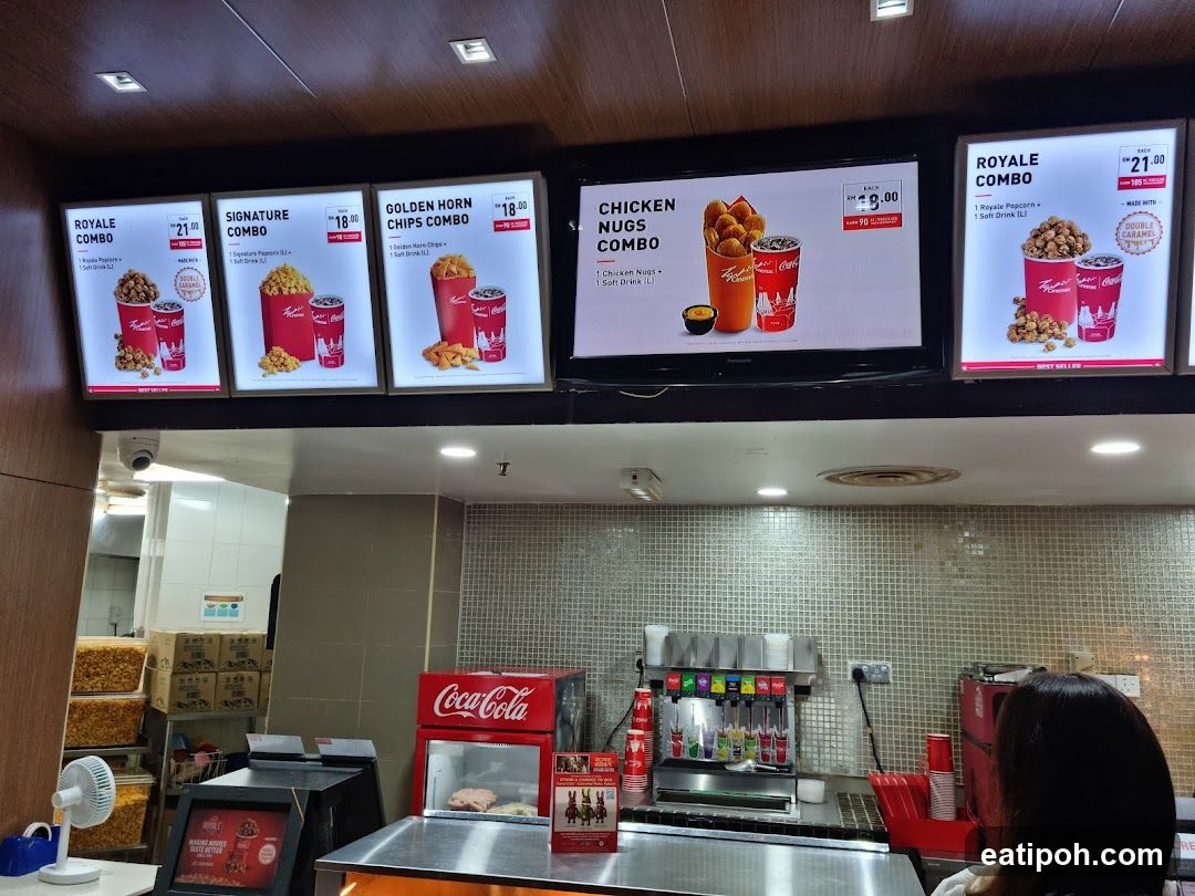 Fast Food Counter Interior