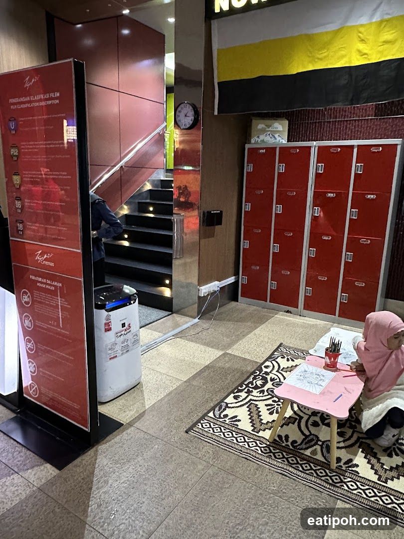 Cinema Lobby Interior