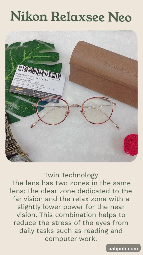 Nikon Relaxsee Neo Glasses Display