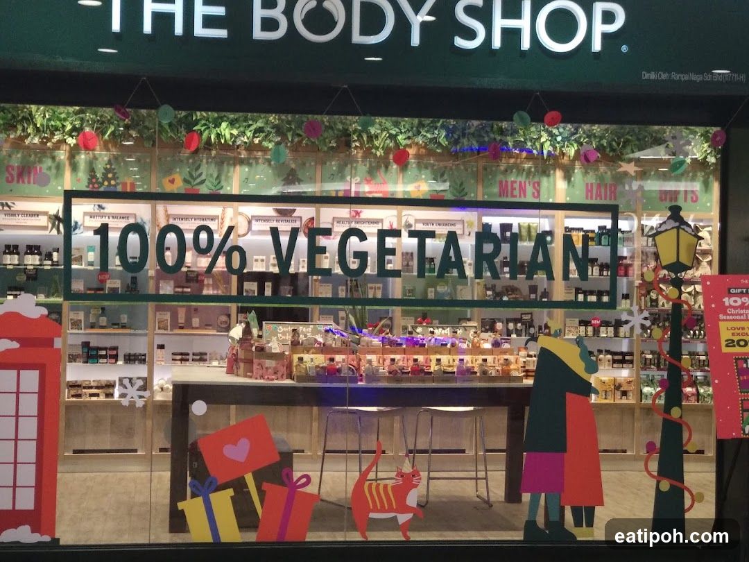The Body Shop storefront
