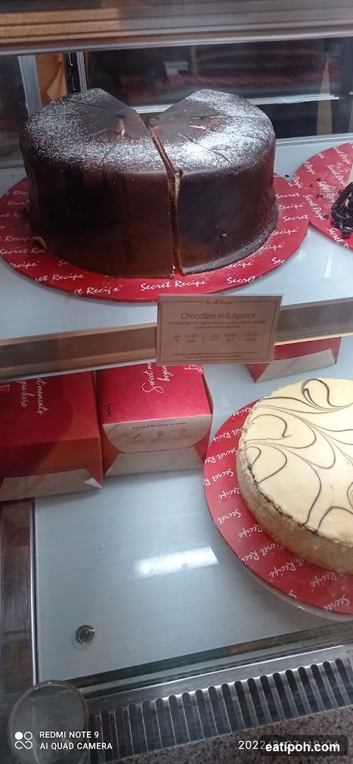 Cake Display in Storefront