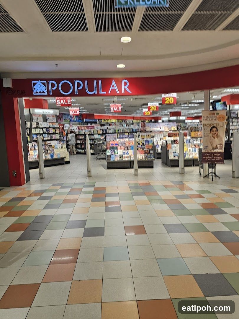 Popular Bookstore Interior