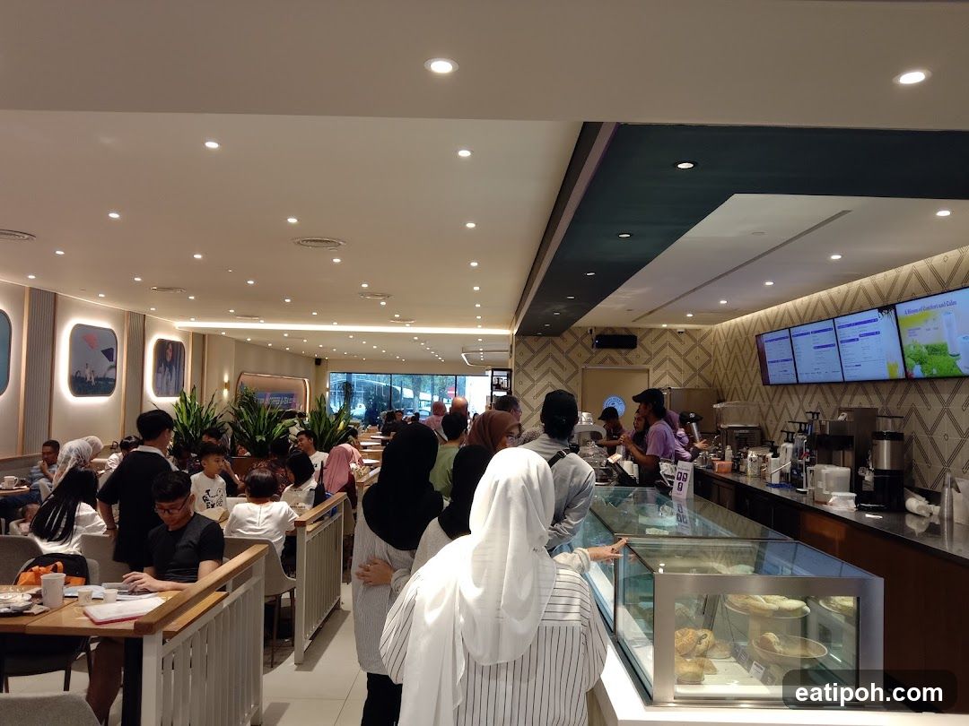 Interior of a café or restaurant