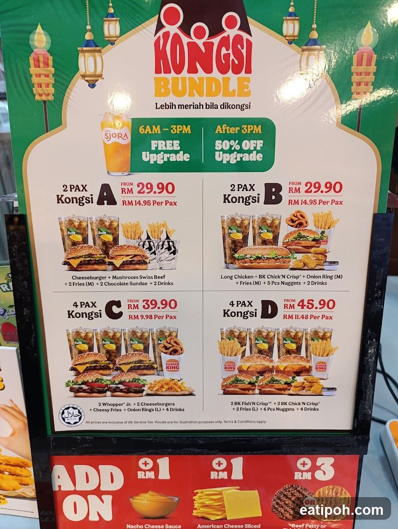Kongsi Bundle Menu
