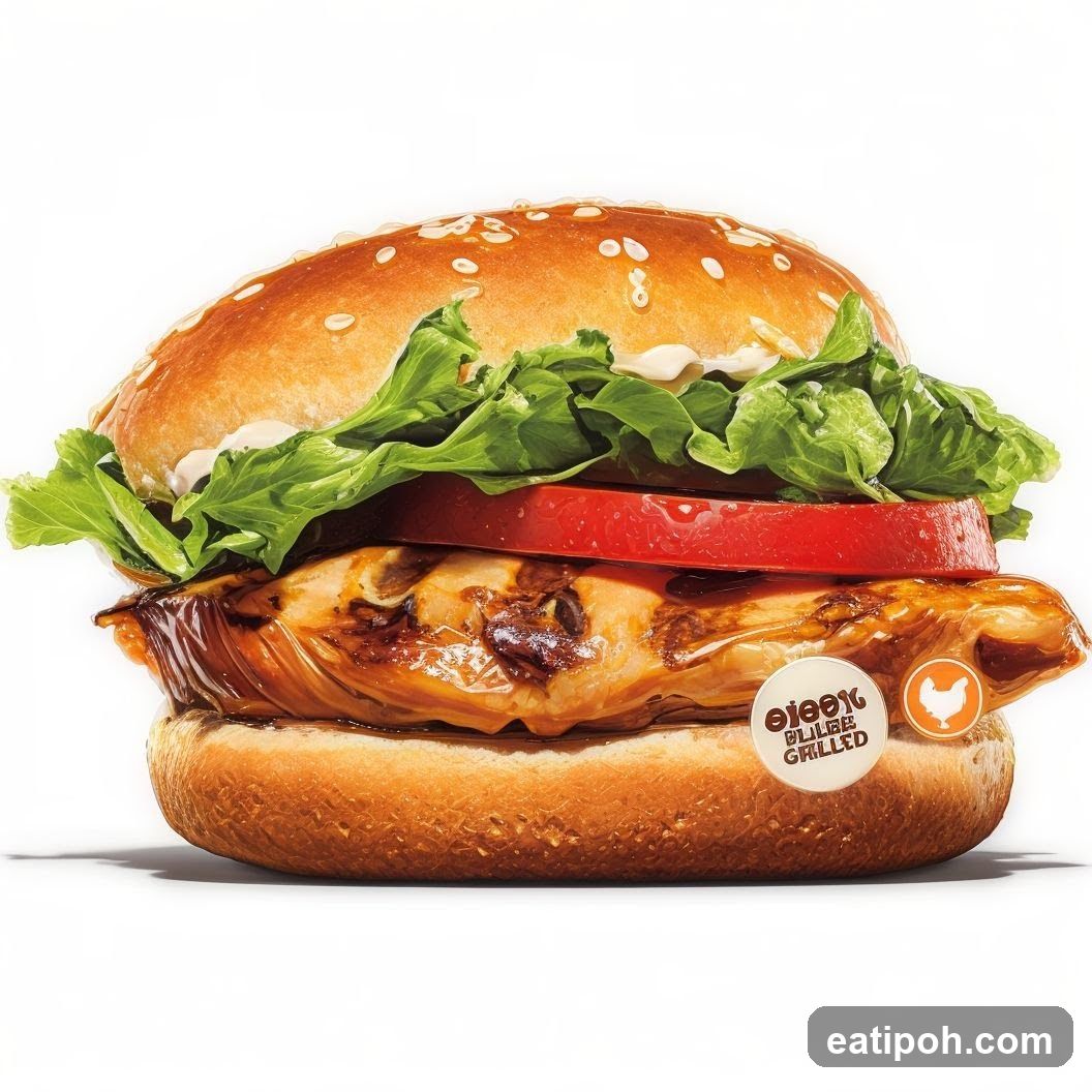 Grilled Chicken Burger