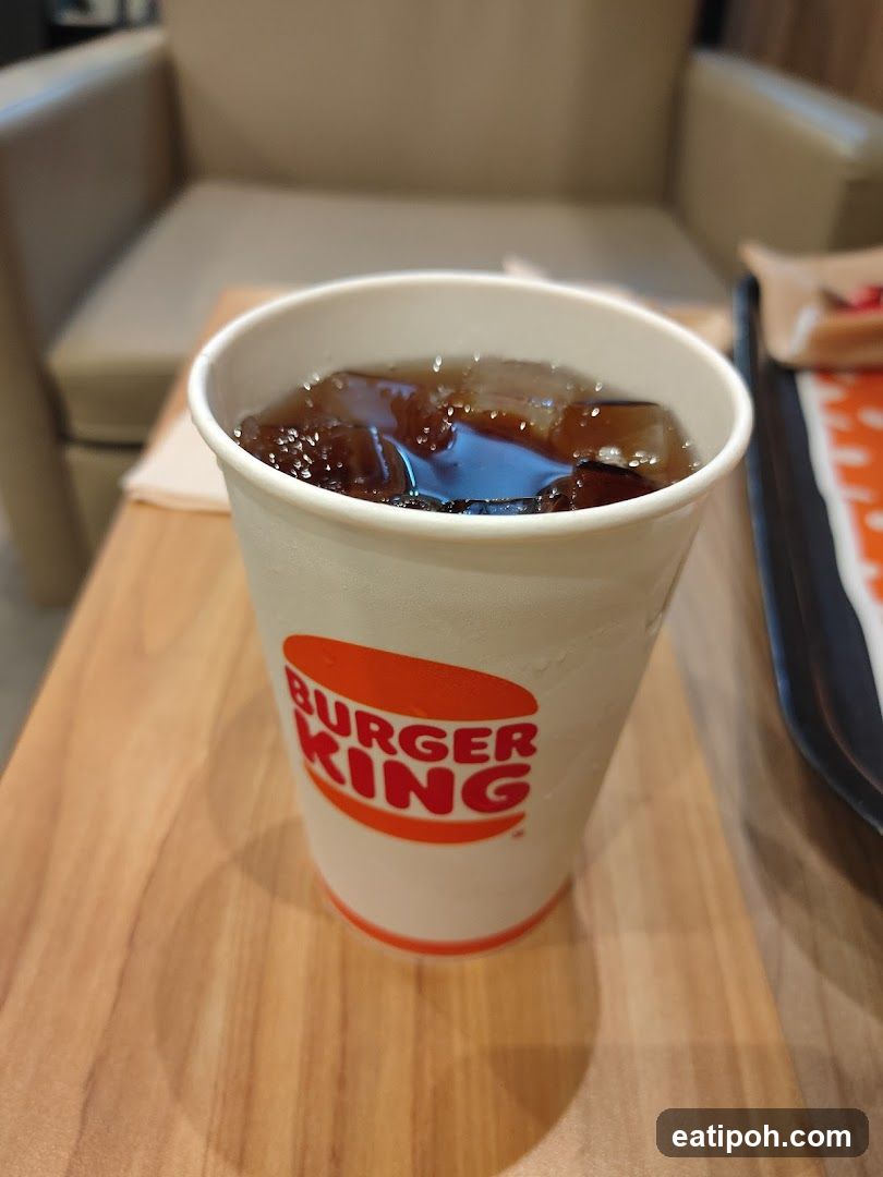 Burger King drink cup
