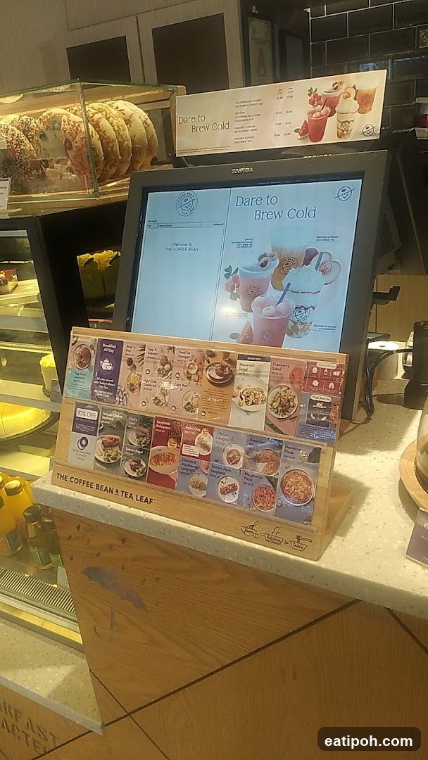 The Coffee Bean & Tea Leaf interior counter display