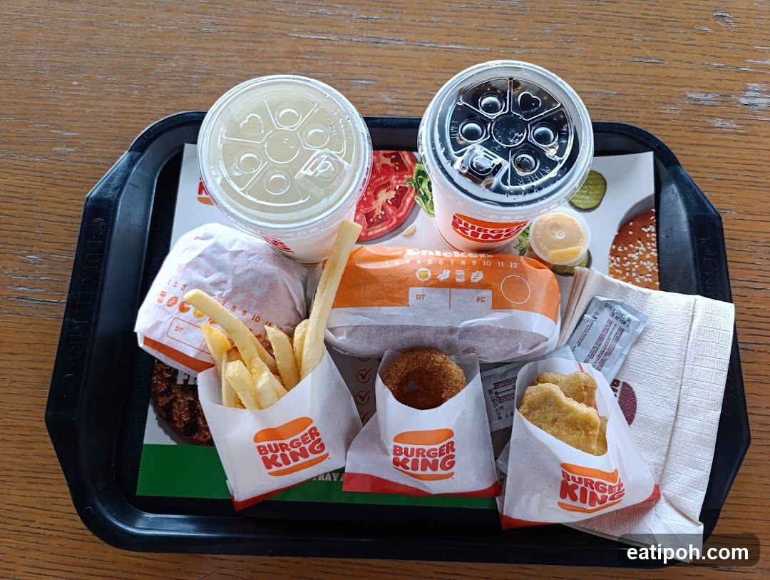 Burger King Meal Tray