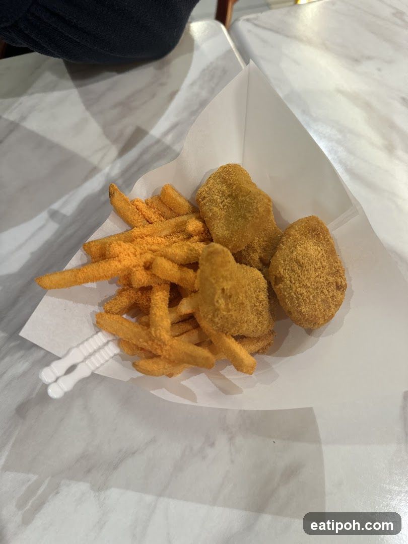 Food on Marble Surface
