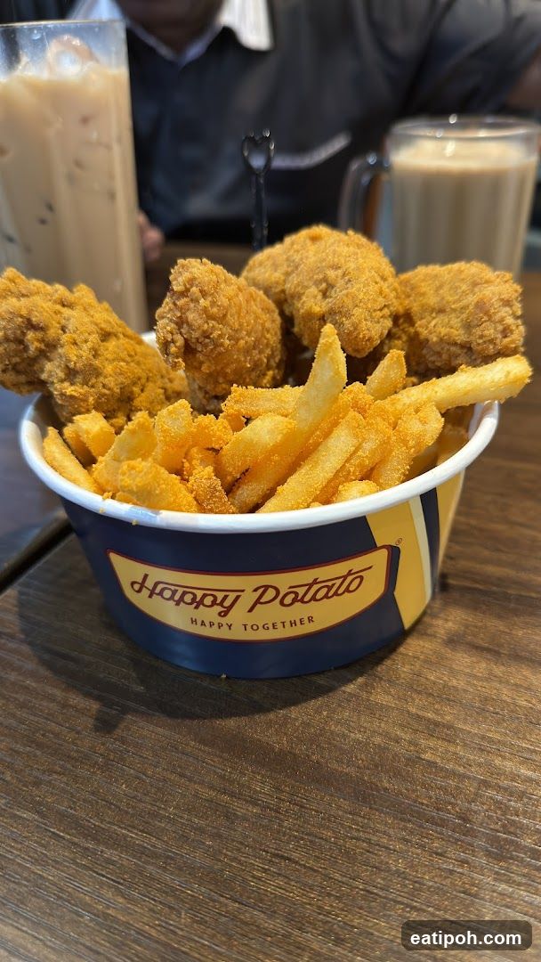 Happy Potato Food Bowl