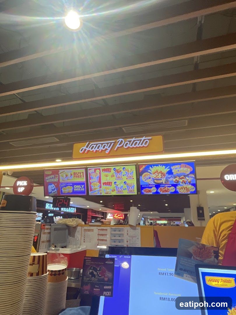 Happy Potato restaurant interior