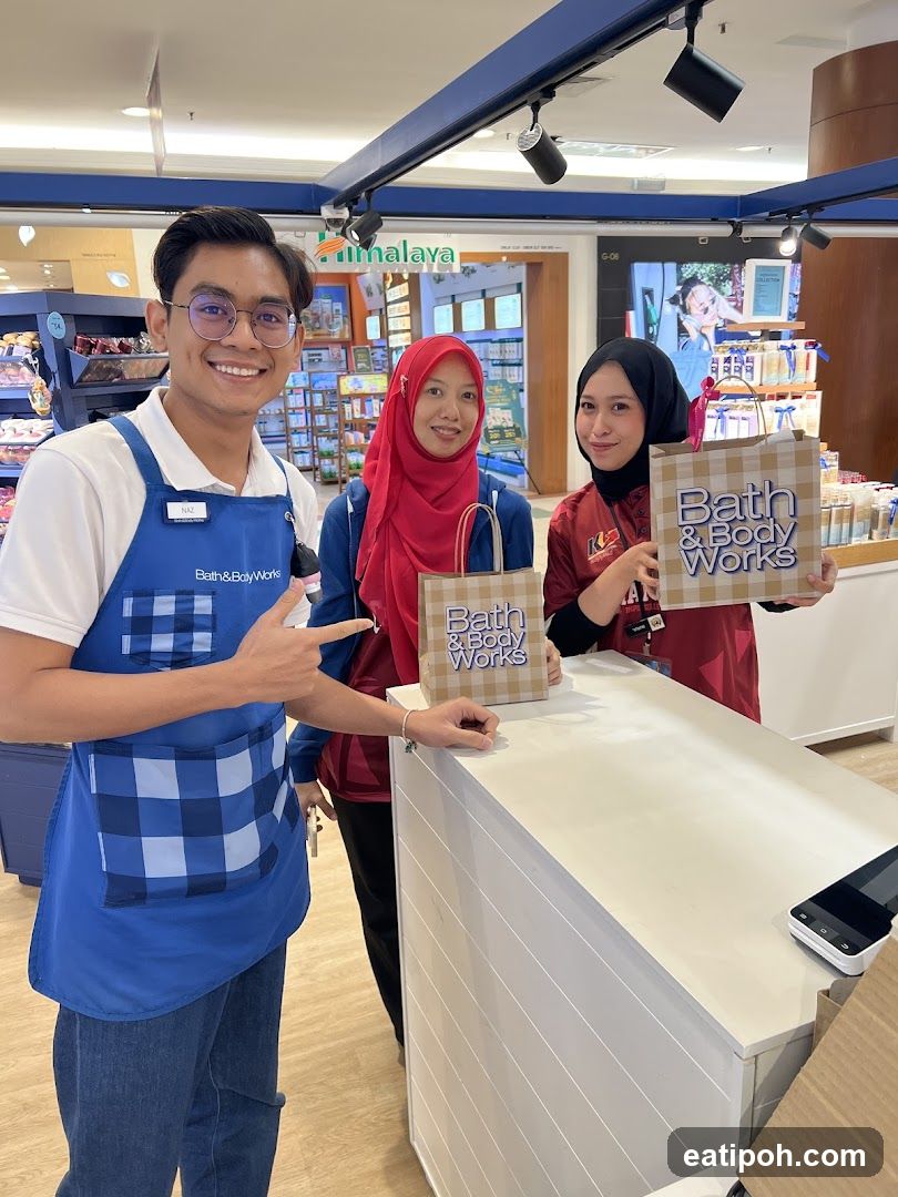 Bath & Body Works Store Interior