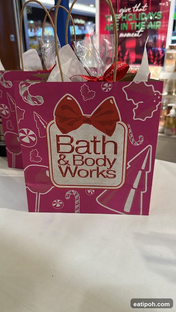 Bath & Body Works Holiday Gift Bag