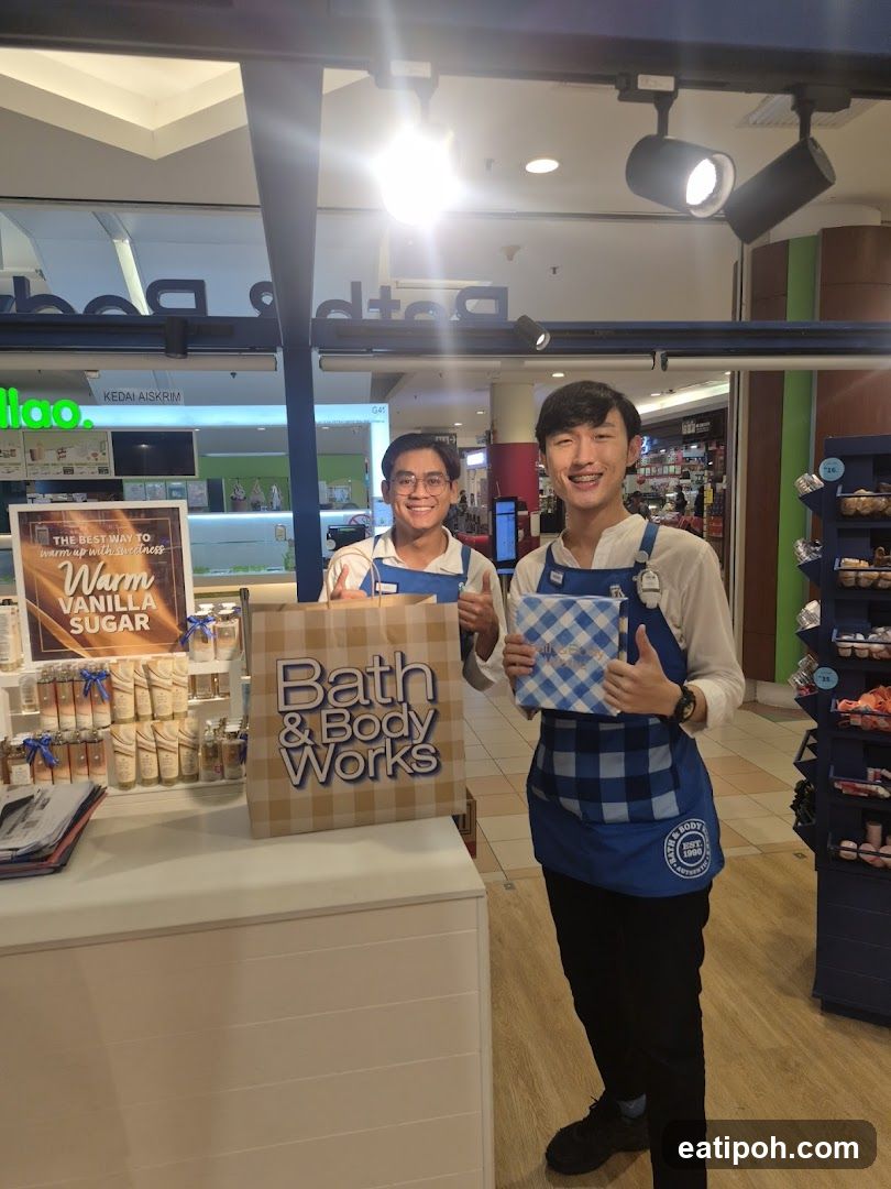 Bath & Body Works Store Interior