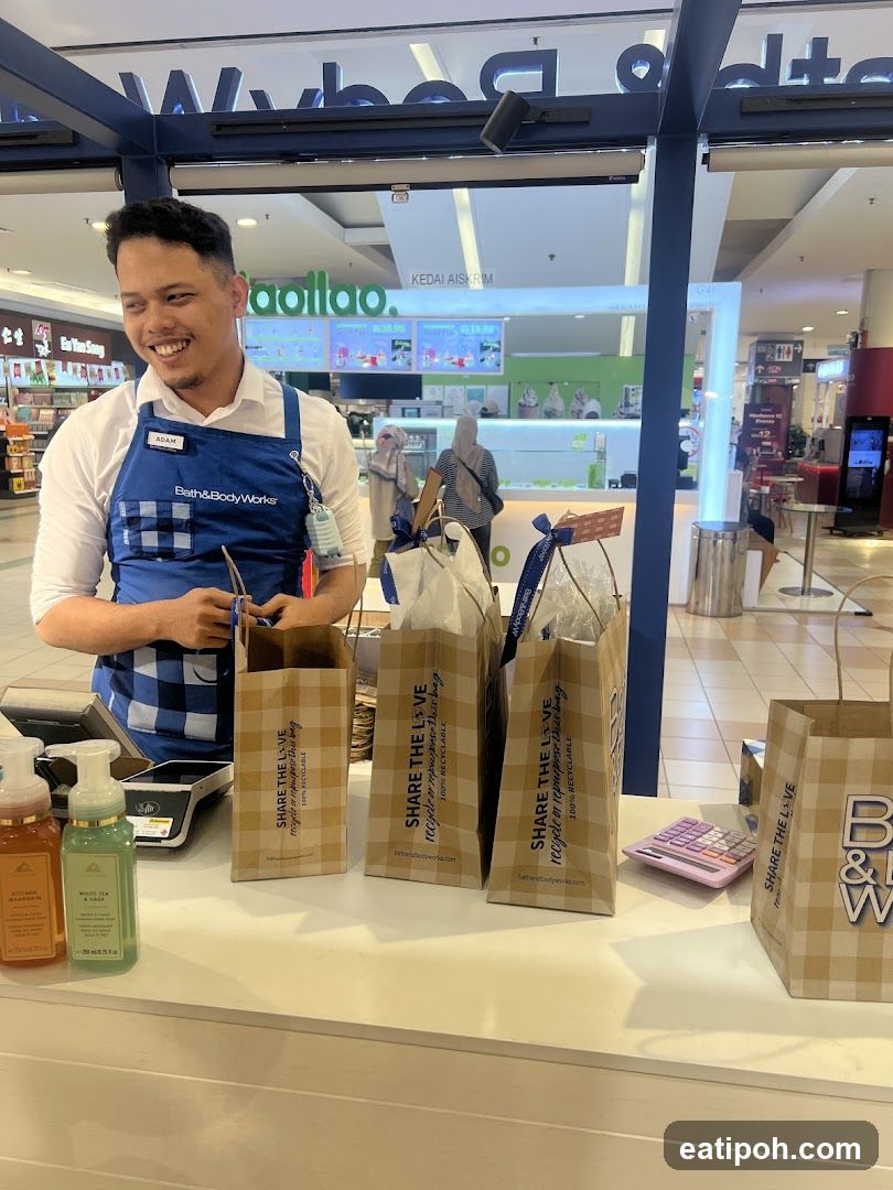 Bath & Body Works Counter