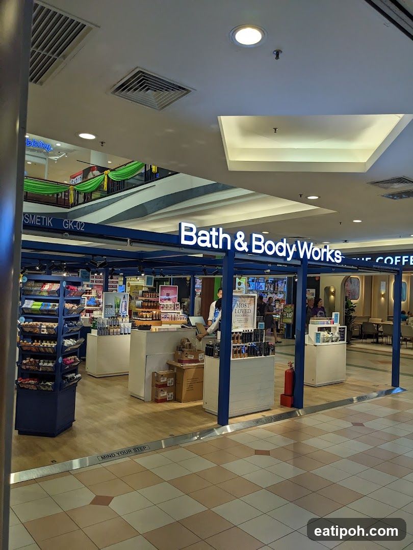 Bath & Body Works store interior