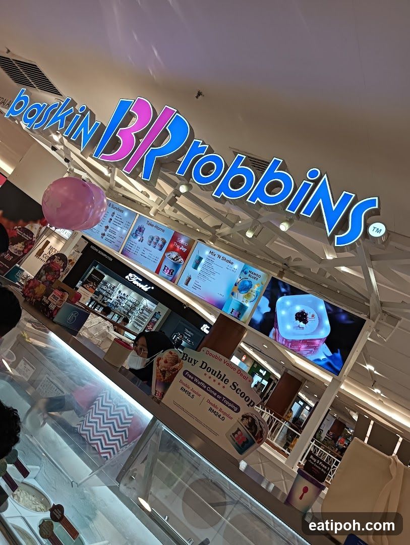 Baskin Robbins Store Interior