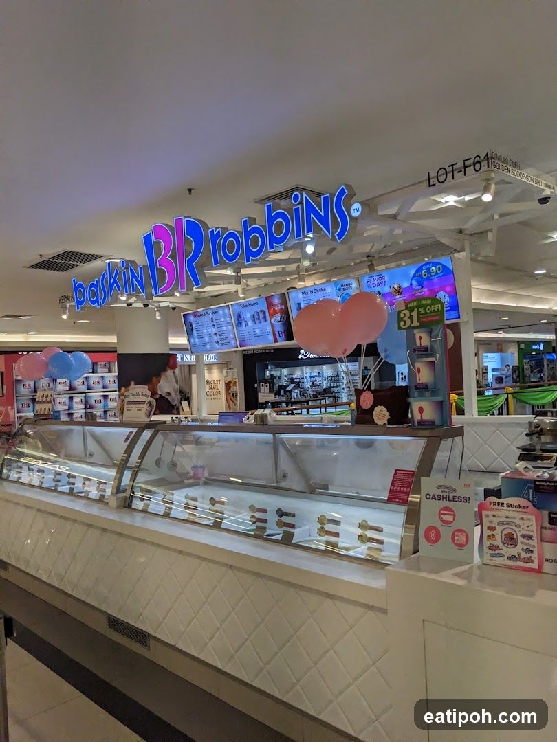 Baskin Robbins Store Interior