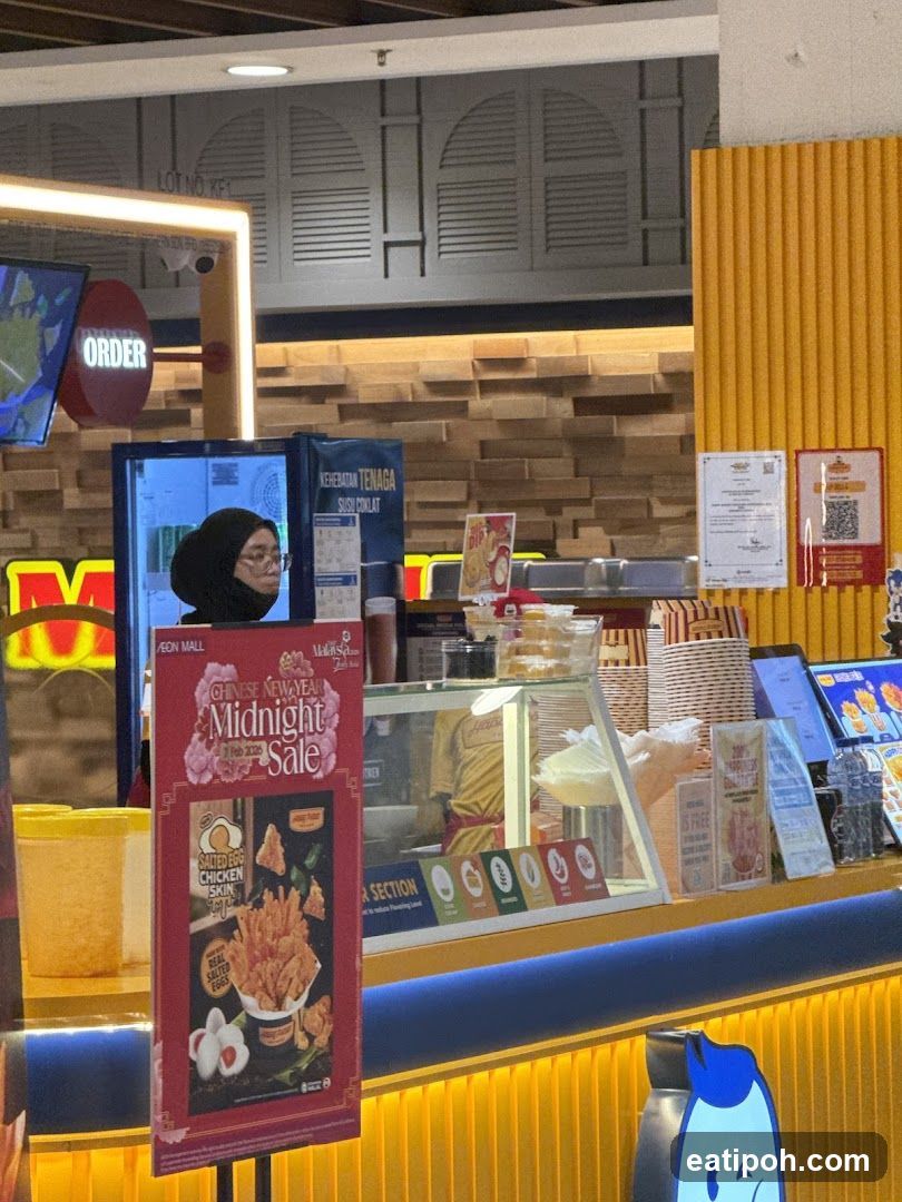 AEON Mall Food Counter Interior