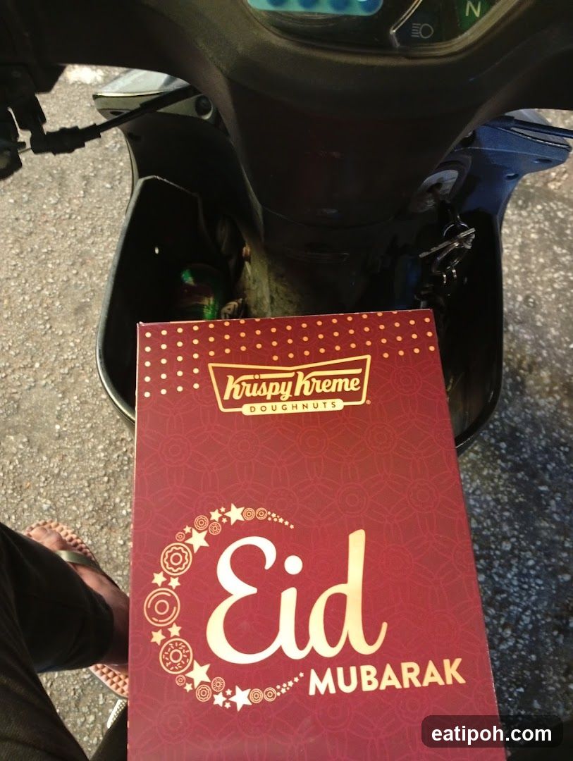 Krispy Kreme Eid Mubarak Box