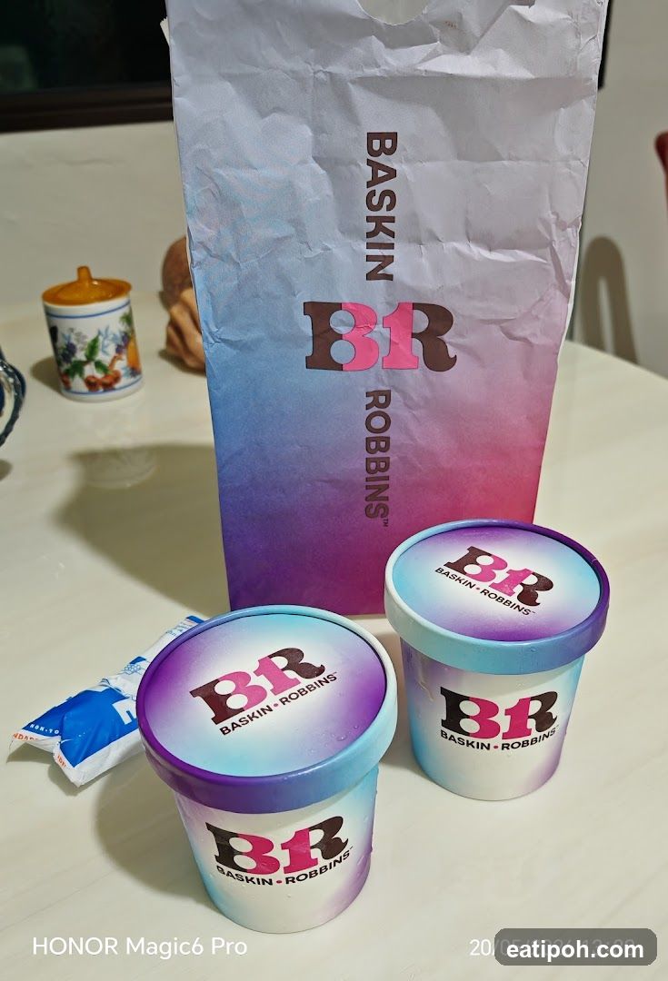 Baskin-Robbins Ice Cream Purchase