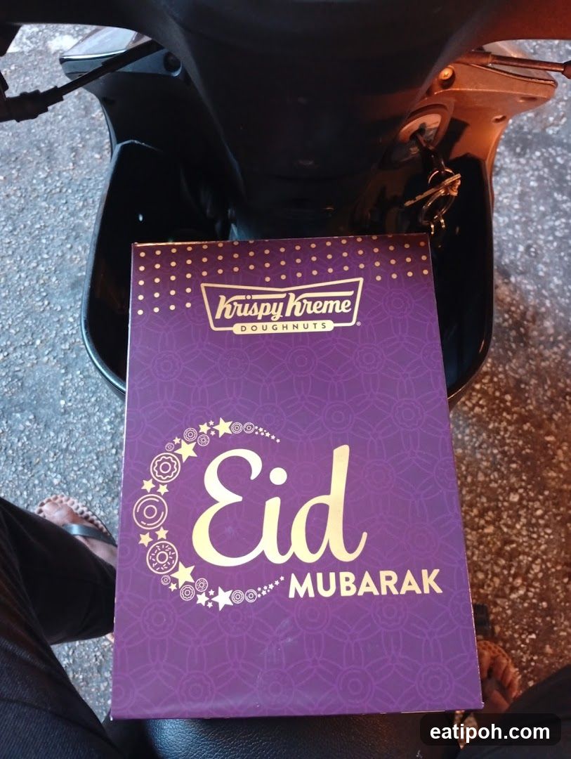 Krispy Kreme Eid Mubarak Box