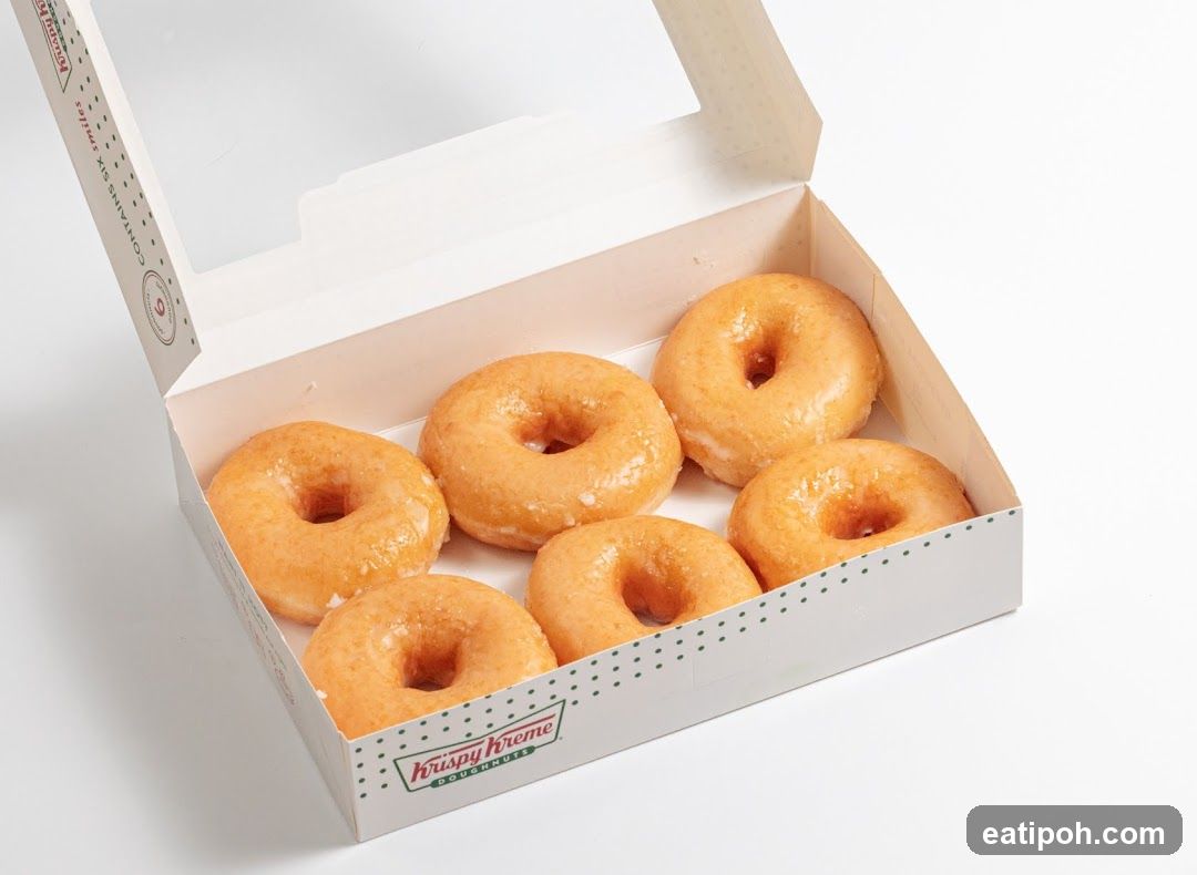 Krispy Kreme Donuts Box