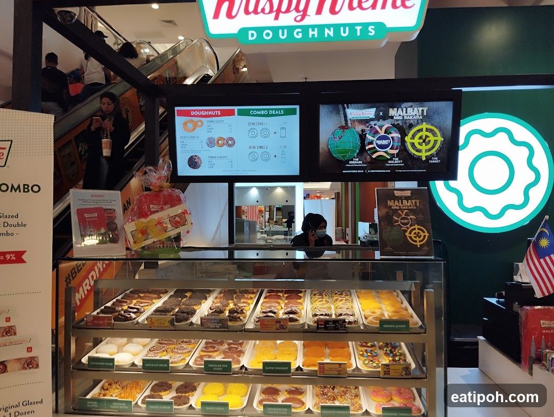 Krispy Kreme Doughnuts Storefront Interior
