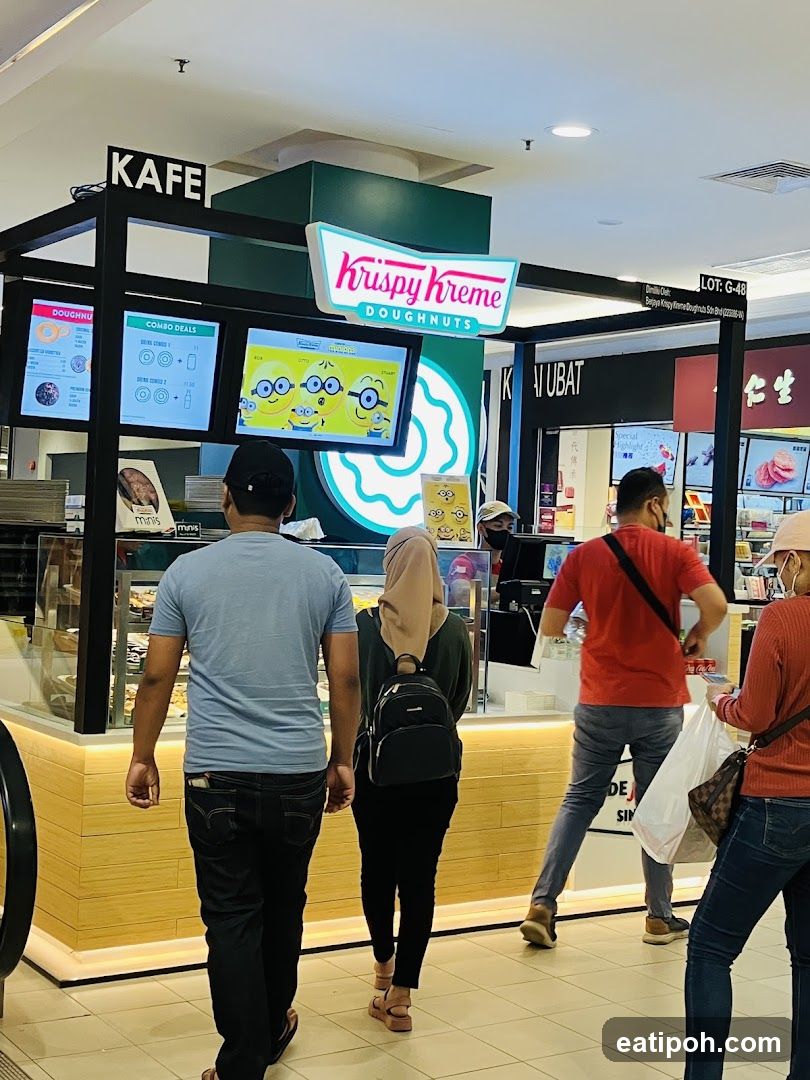 Krispy Kreme Doughnuts Store Interior