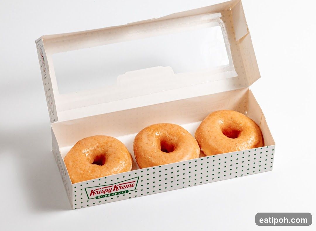 Krispy Kreme Donuts Box