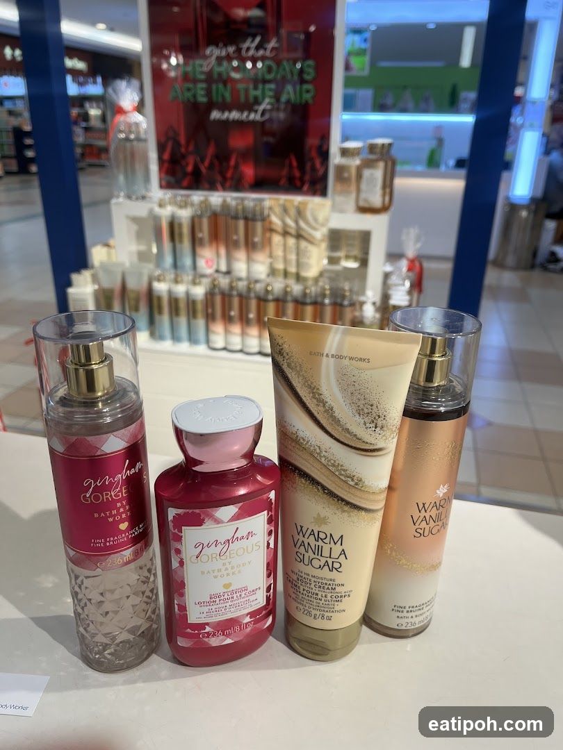 Bath & Body Works Product Display