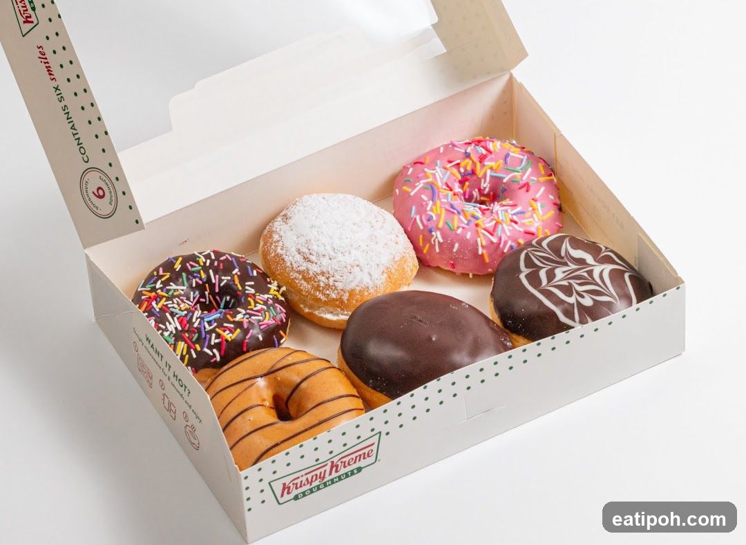 Krispy Kreme Donut Box