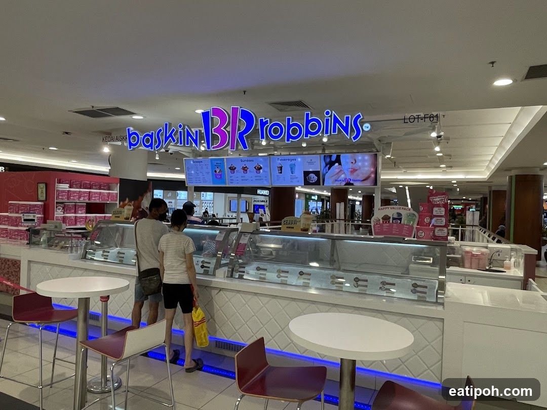 Baskin Robbins Store Interior