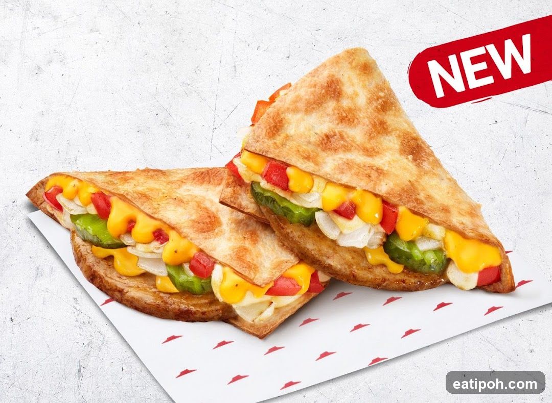New Quesadilla Product Advertisement