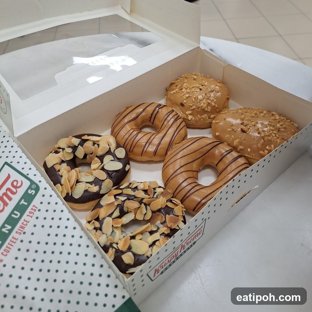 Krispy Kreme Donuts Box