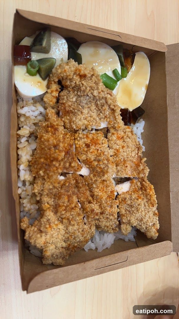 Fried Chicken Rice Box