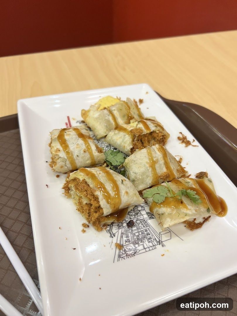 Savory Wraps with Toppings
