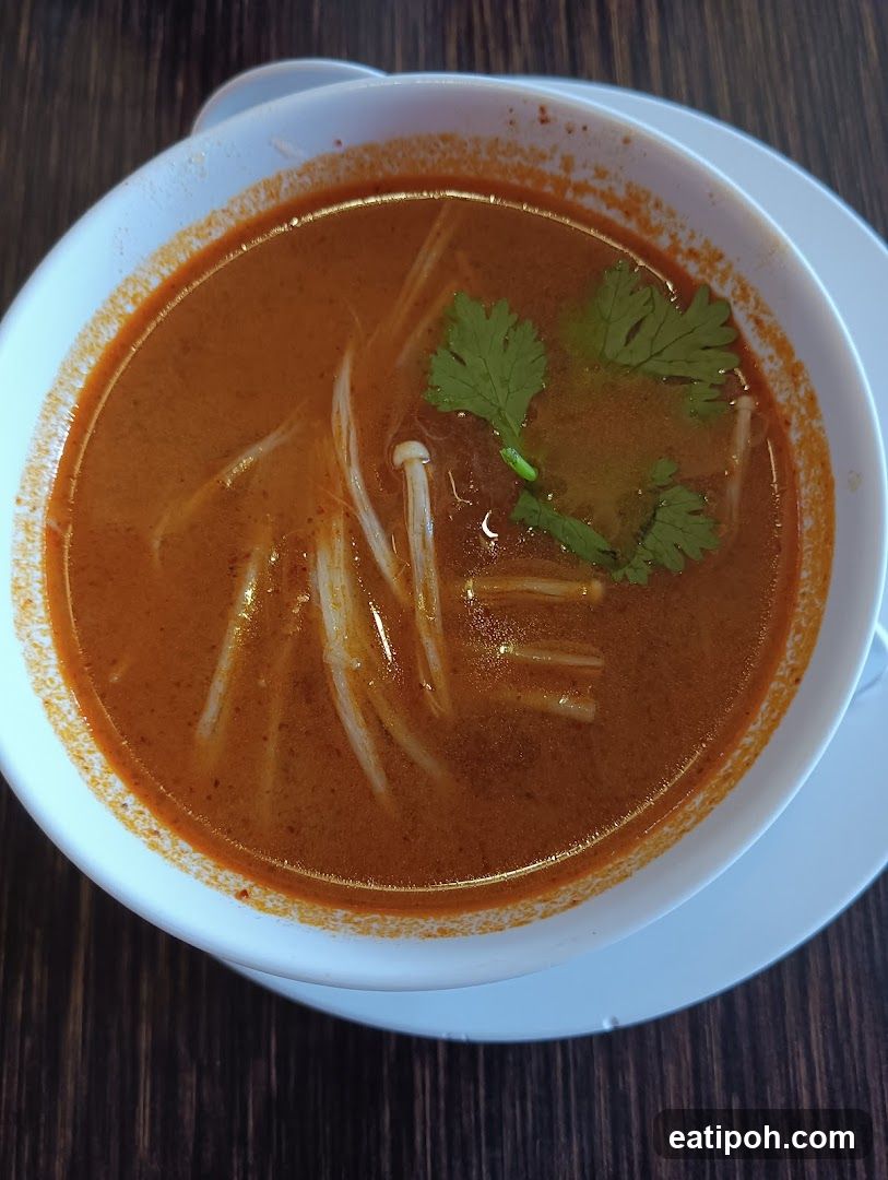 Soup in bowl