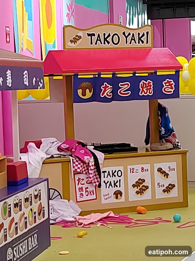 Tako Yaki Food Stand