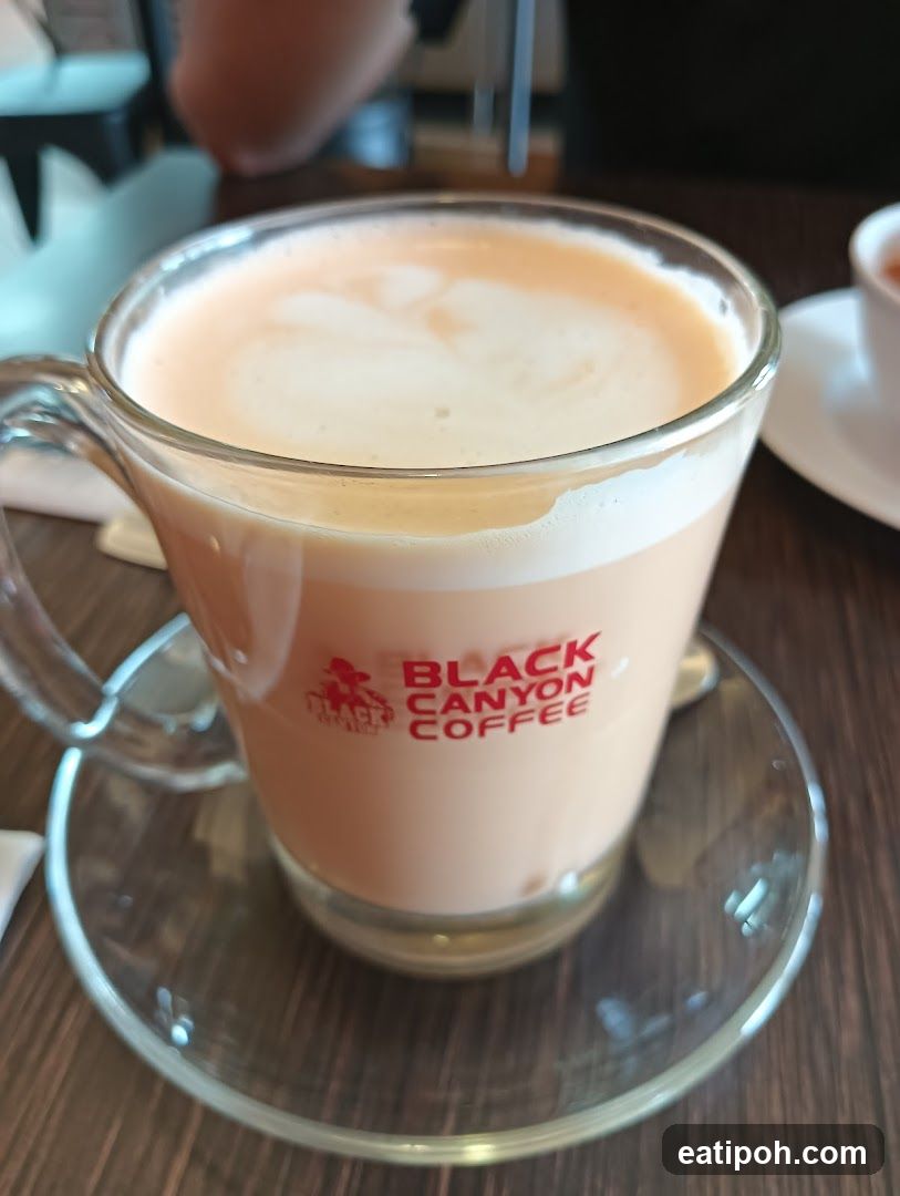 Black Canyon Coffee beverage